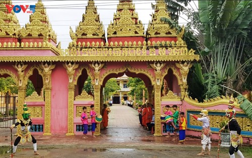 Besuch der Long Truong Pagode in der südvietnamesischen Provinz Tra Vinh