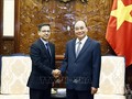 El presidente de Vietnam recibe al embajador indio  