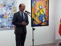 Inauguran exposición de pinturas de Yandi Monardo con artistas vietnamitas en Hanói