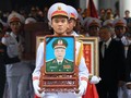Realizan funeral del coronel general Nguyen Chi Vinh