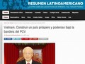 Prensa argentina publica artículo escrito por líder político vietnamita