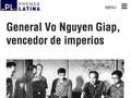 Prensa Latina: General Vo Nguyen Giap, vencedor de imperios 