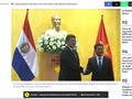 Diario paraguayo destaca perspectivas de cooperación comercial con Vietnam