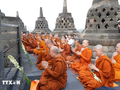 Thousands of Buddhists make pilgrimage to Indonesia on Vesak Day