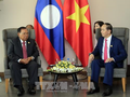Pres. Vietnam, Tran Dai Quang bertemu dengan  para pemimpin peserta Pekan Tingkat Tinggi APEC