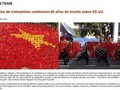 Ausländische Medien berichten über die Feier zum 40. Jahrestag der Befreiung  Südvietnams 