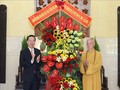 Staatspräsident Vo Van Thuong gratuliert Buddhisten zum Vesak-Tag
