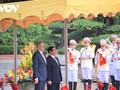 총리, 호주 총리 환영식 주재