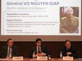 Un débat sur le général Vo Nguyên Giap à Paris