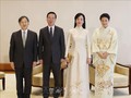 Presiden Vo Van Thuong Beraudiensi kepada Kaisar Jepang
