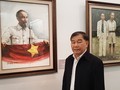 Pelukis Perantau Vietnam Dao Trong Ly Orang yang  Melukis Presiden Ho Chi Minh
