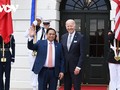 訪米中のチン首相、バイデン大統領と懇談