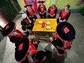 Unique clothing of the Red Dao women