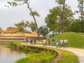 Trải nghiệm tuyến du lịch xanh tại khu vực lăng vua Gia Long, Huế