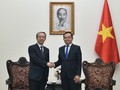 越南政府副总理陈刘光会见中国驻越大使熊波