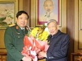 Verteidigungsminister Thanh beglückwünscht hochrangige Offiziere