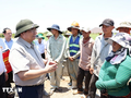 Premierminister Pham Minh Chinh überprüft die Dürre-Bekämpfung in Ninh Thuan