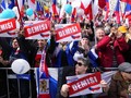 Protest in Prag gegen Krieg in der Ukraine