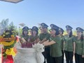 Đoàn đại biểu Cục Đối ngoại (Bộ công an) tri ân các anh hùng liệt sĩ tại tỉnh Quảng Trị