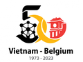 50 ans des relations Vietnam-Belgique: Présentation du logo officiel