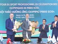 Coopération franco-vietnamienne dans le domaine du sport-Séminaire au Comité national olympique dans la perspective des Jeux Olympiques et Paralympiques de Paris 2024