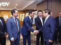 Thủ tướng Phạm Minh Chính làm việc với lãnh đạo và các thành viên Hội Doanh nhân Việt Nam tại Australia