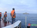 Vietnamese, Cambodia navies hold joint drill