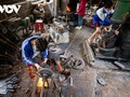 Blacksmiths keep fires burning all year round in northern highlands