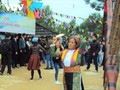 Веселое участие в монгской игре даньйен в провинции Хазянг