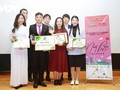Thực tập sinh Việt Nam đoạt nhiều giải cao trong cuộc thi hùng biện tiếng Nhật 