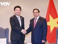 Thủ tướng Chính phủ Phạm Minh Chính tiếp các doanh nghiệp lớn tại Nhật Bản