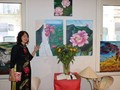 Nữ họa sĩ người Việt ở Bỉ mang tình yêu quê hương vào tranh