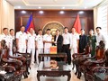 គណៈប្រតិភូតំបន់លេខ ៥ កងទ័ពជើងទឹកវៀតណាមជួបធ្វើការជាមួយ​ស្ថានអគ្គកុងស៊ុល​វៀតណាមប្រចាំខេត្តព្រះសីហនុ