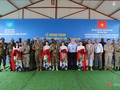 Đội Công binh Việt Nam khánh thành Doanh trại thông minh tại Abyei