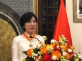 Nguyên Đại sứ Việt Nam tại Maroc Đặng Thị Thu Hà nhận huân chương cao quý nhất của Nhà nước Morocco