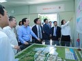 Viceprimer ministro de Vietnam visita el parque industrial ViMariel en Cuba