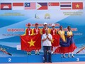 เวียดนามอยู่อันดับหนึ่งในการแข่งขันเรือพายเอเชียตะวันออกเฉียงใต้ปี 2024