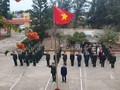 Border, island areas welcome Lunar New Year with solemn flag salute ceremony 