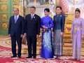 Presidente vietnamita se reúne con los reyes de Tailandia