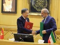 Việt Nam mong muốn thúc đẩy quan hệ hợp tác với Iran trên nhiều lĩnh vực 