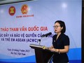 Thúc đẩy và bảo vệ quyền của phụ nữ và trẻ em trong ASEAN
