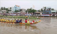 Pembukaan Festival Ok Om Bok Provinsi Tra Vinh tahun 2020
