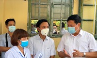 Rombongan Kerja Badan Pengarahan Nasional urusan Pencegahan dan Pengendalian Wabah Covid-19 Lakukan Kunjungan Kerja di Provinsi Thai Binh