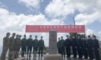 Pasukan Penjaga Perbatasan Vietnam-Tiongkok-Laos Bertemu di Simpang Tiga Perbatasan