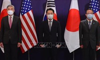 AS-Jepang-Republik Korea Sepakat Terus Bekerja Sama Terkait RDRK