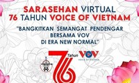 Sarasehan Virtual “Bangkitkan Semangat Pendengar Bersama dengan VOV di Era New Normal"