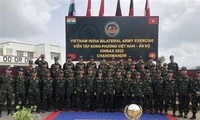 Penutupan Latihan Perang Bilateral Vietnam-India tentang Penjagaan Perdamaian 2022