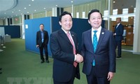 Deputi PM Vietnam, Tran Hong Ha Temui Pemimpin Berbagai Negara dan Organisasi di Sela-Sela Konferensi Air PBB