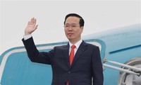 Koran Laos: Kunjungan Presiden Vietnam, Vo Van Thuong Turut Memperdalam Hubungan Istimewa Laos-Vietnam