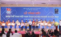 Acara Evaluasi Kontingen Olahraga Vietnam Peserta SEA Games 32